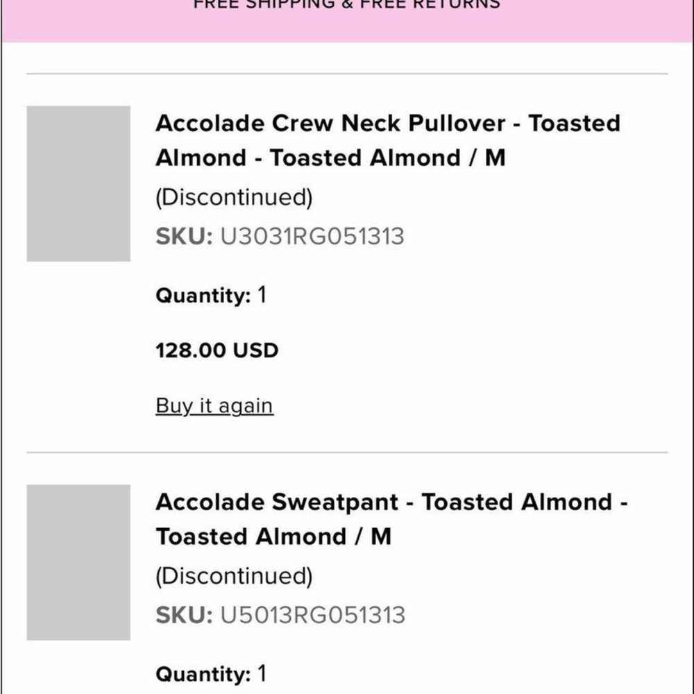 Alo toasted almond set - Picture 2 of 5